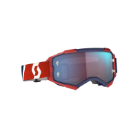 Scott Fury Motorradbrille (verspiegelt | rot / blau)